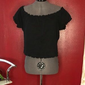 Ruffle Off the Shoulder